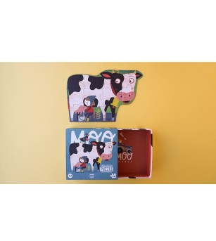 Puzzle Londji, Vacuta Moo - Puzzle-uri