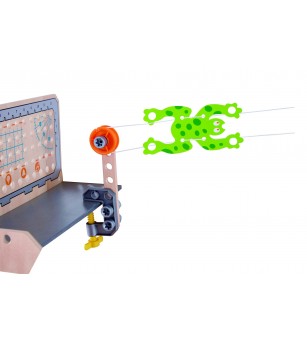 Jucarie din lemn - Set 3 experimente (37 piese) - Jocuri STEM