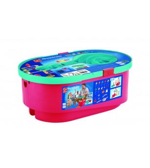 Jucarie Quadrilla set cu galeti (90 piese) - Jocuri construcție