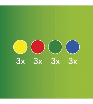 Jucarie Marble Run extensie bile Hubelino (12 piese) - Jucării creativ-educative