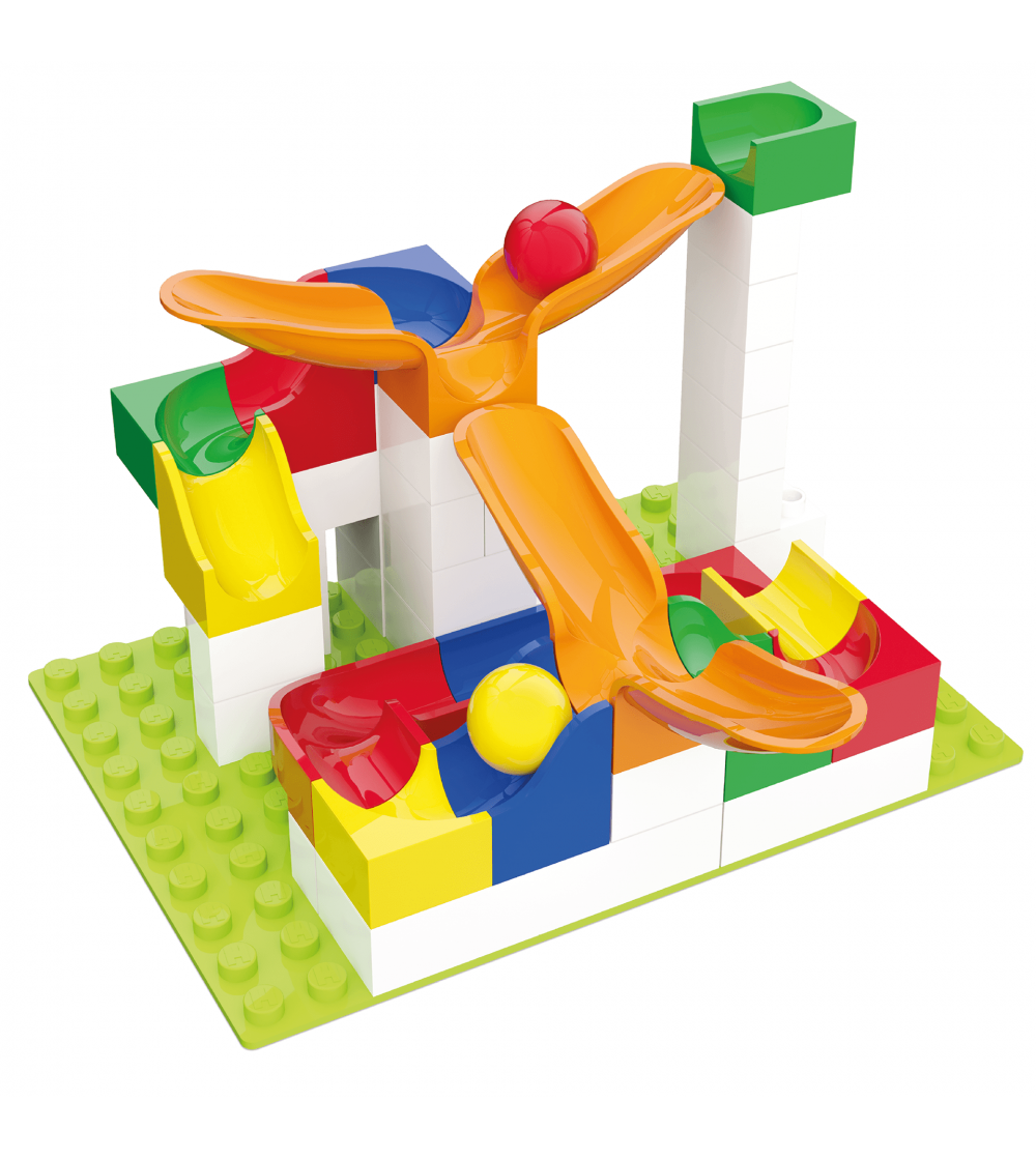 Jucarie Marble Run extensie pendul Hubelino (46 piese) - Jocuri construcție Jucarie Marble Run extensie pendul Hubelino (46 piese) - Jocuri construcție