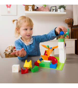 Jucarie Marble Run extensie pendul Hubelino (46 piese) - Jocuri construcție Jucarie Marble Run extensie pendul Hubelino (46 piese) - Jocuri construcție