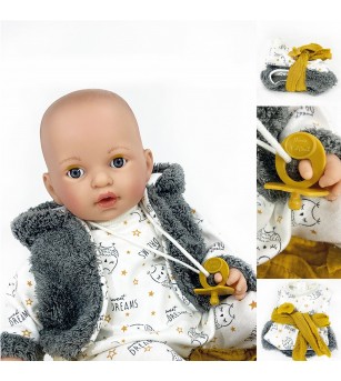 Papusa Nines D’Onil cu miros de vanilie care vorbeste - Alex Dreams (40 cm) - Papusi