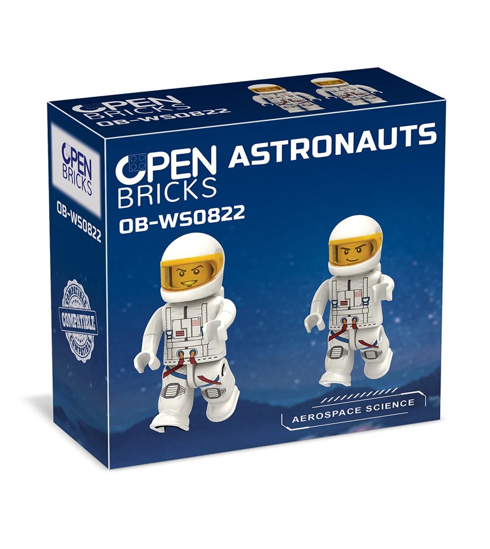 Jucarie - Seturi de constructie - Astronauti (mini figurine) - Jocuri construcție