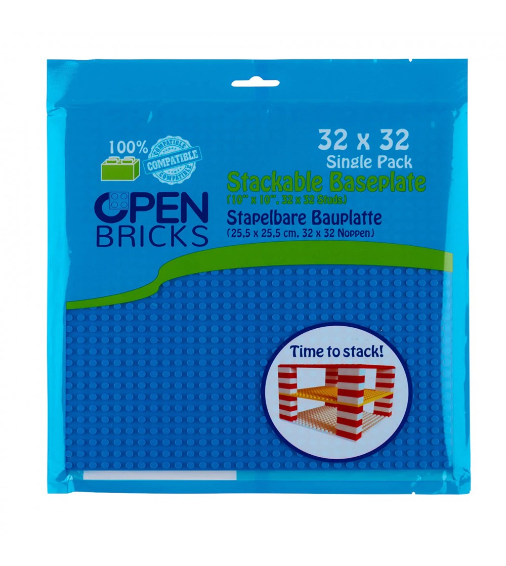Jucarie - Seturi de constructie - Placa albastra 32x32 - Jocuri construcție