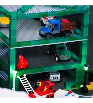 Jucarie - Seturi de constructie cu lumini si sunete Stax - Camion - Jocuri construcție