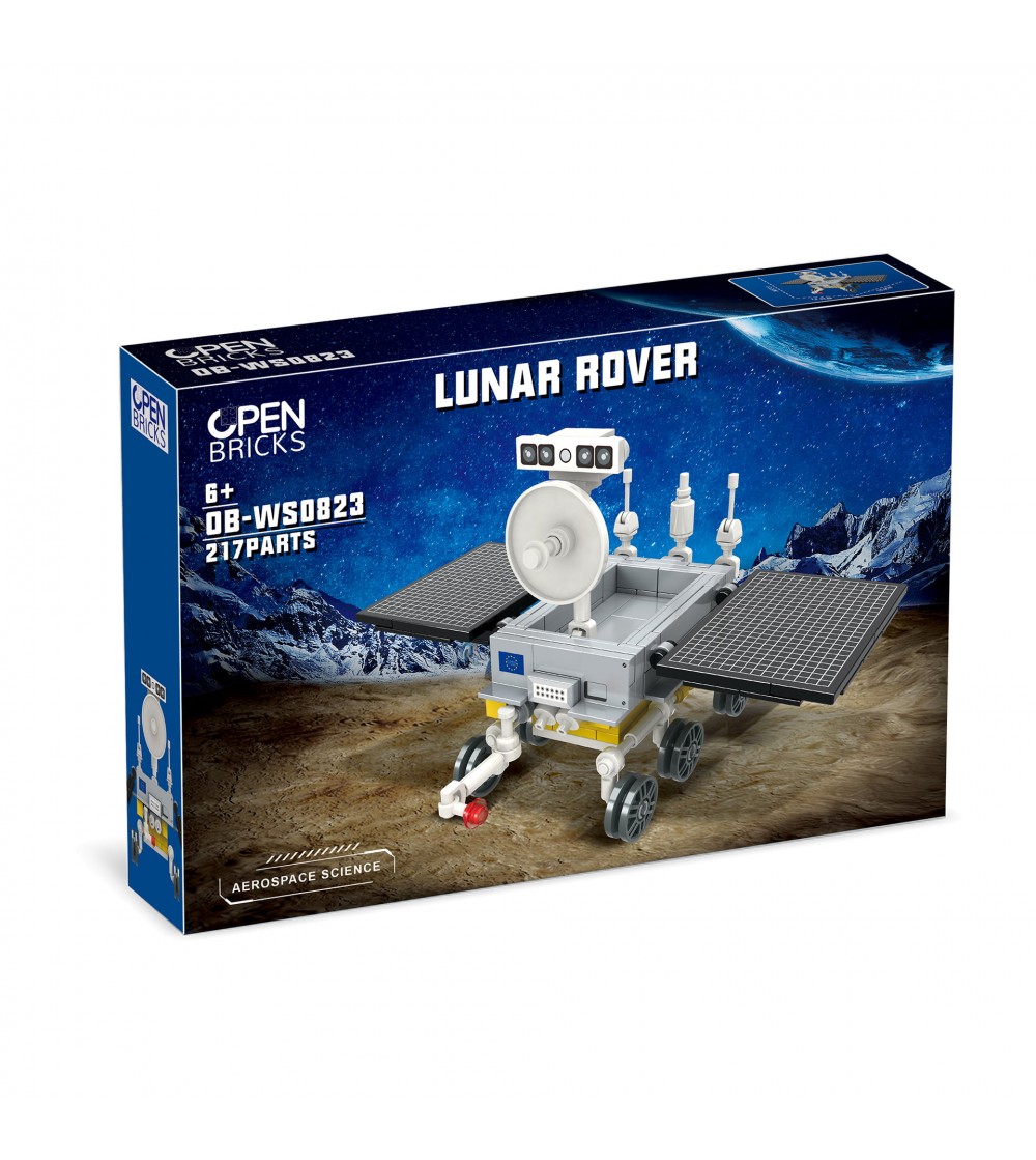 Jucarie - Seturi de constructie - Autovehicul lunar (217 piese) - Jocuri construcție
