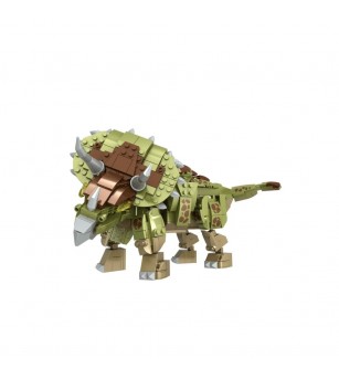 Jucarie - Seturi de constructie - Dinozaur Triceraptos (450 piese) - Jocuri construcție