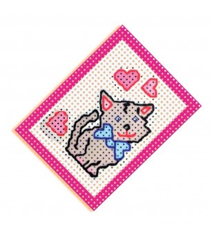 Set creativ copii - Invat broderie - Seturi de cusut pentru copii