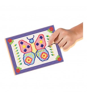 Set creativ copii - Invat broderie - Seturi de cusut pentru copii