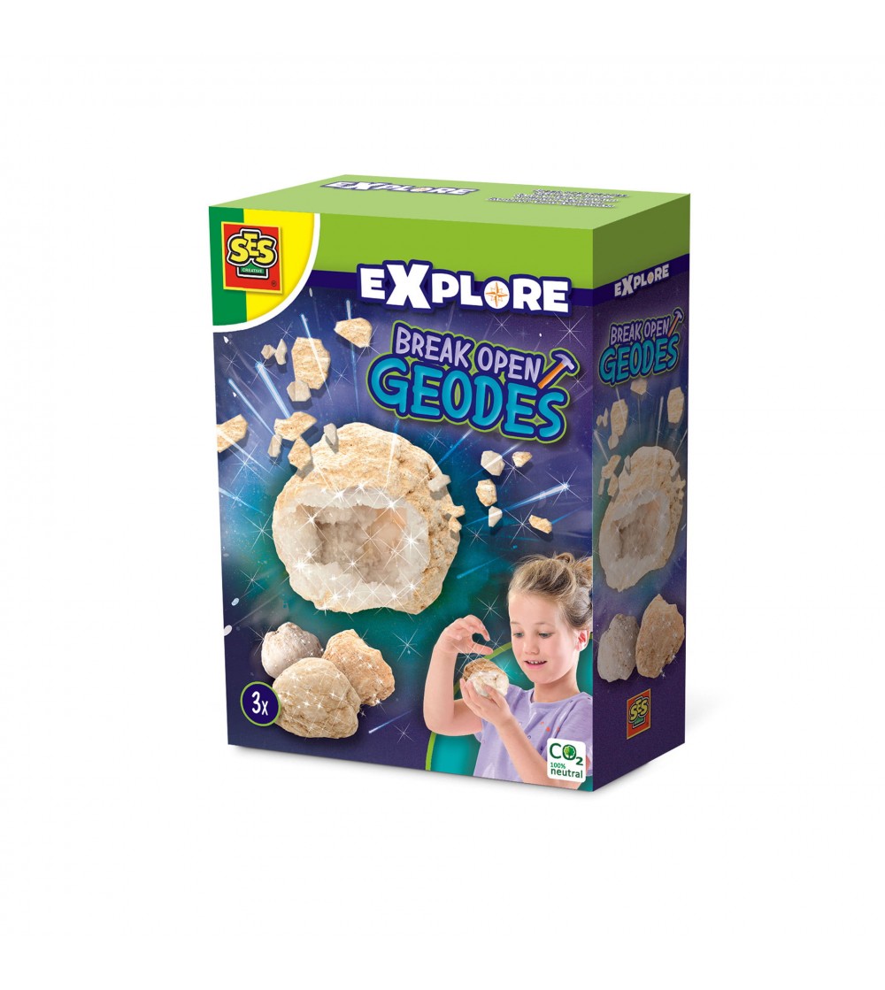 Set creativ - Deschide Geode - Mediu înconjurător