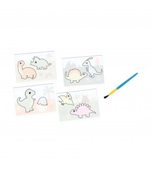 My first - Coloreaza cu apa dinozauri - Pictura cu apa