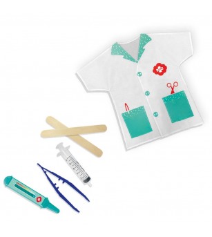 Jucarie de rol - Set costum de doctor - Truse de medic pentru copii