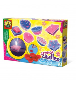 Set creativ copii - Creez lumanari parfumate - Seturi creative DIY