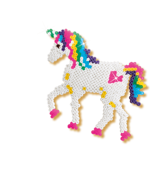 Set creativ copii Beedz - Margele de calcat cu unicorni si printese - Mărgele de călcat Set creativ copii Beedz - Margele de calcat cu unicorni si printese - Mărgele de călcat