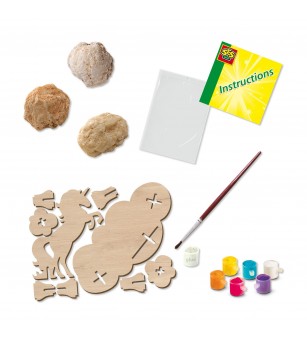 Set creativ copii - Geode galaxie cu display unicorn - Figurine de pictat