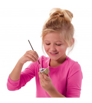 Set creativ copii - Geode galaxie cu display unicorn - Figurine de pictat