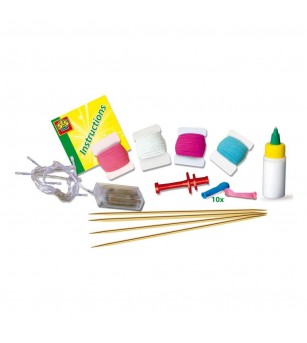 Set creativ - Ghirlanda luminoasa - Lucru manual pentru copii
