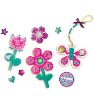 Set creativ copii Beedz - Margele de calcat Flori si Inimi parfumate - Mărgele de călcat Set creativ copii Beedz - Margele de calcat Flori si Inimi parfumate - Mărgele de călcat