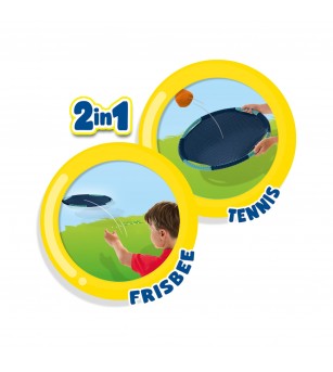 Joc de petrecere - Tenis si frisbee 2 in 1 - Jocuri de petrecere