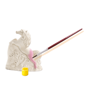 Set creativ mulaj si pictura - Cai 3D - Figurine de pictat