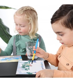 My first - Coloreaza cu apa animale ascunse set mare - Pictura cu apa