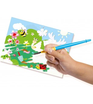 My first - Coloreaza cu apa animale ascunse set mare - Pictura cu apa