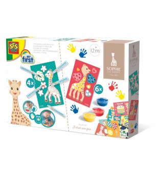 Girafa Sophie - Coloreaza si picteaza - Jucării