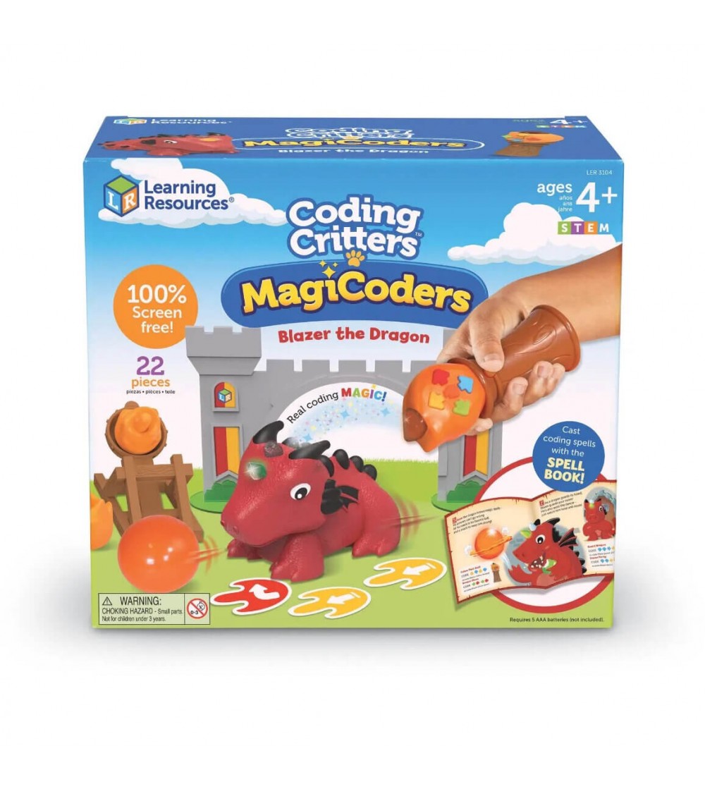 Joc codare - Aventurile dragonului Blazer - Jocuri STEM