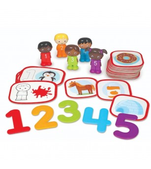Set activitati educative - Alfabet & numere - Jucării matematică