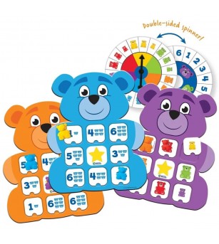 Primul meu joc de Bingo - Ursuletii veseli - Jocuri de observație și atenție