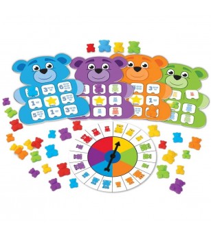 Primul meu joc de Bingo - Ursuletii veseli - Jocuri de observație și atenție