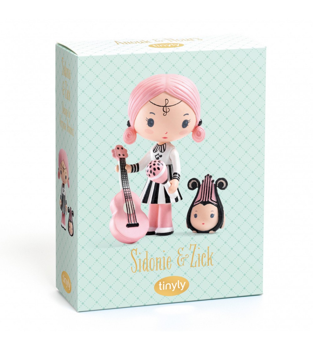 Colectia Tinyly Djeco, Sidonie si Zick - Figurine Colectia Tinyly Djeco, Sidonie si Zick - Figurine