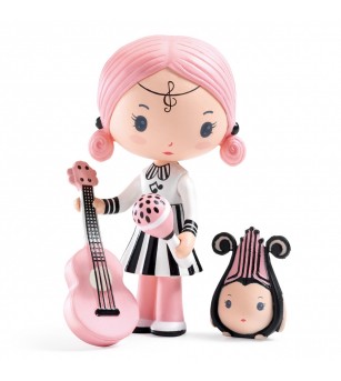 Colectia Tinyly Djeco, Sidonie si Zick - Figurine Colectia Tinyly Djeco, Sidonie si Zick - Figurine