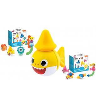 Joc cu magneti Stick-O, Baby Shark - Jucarii magnetice