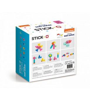 Joc cu magneti Stick-O, Baby Shark - Jucarii magnetice