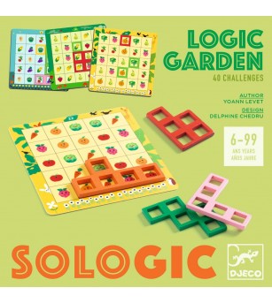 Joc de logica Logic Garden, Djeco - Jocuri logică