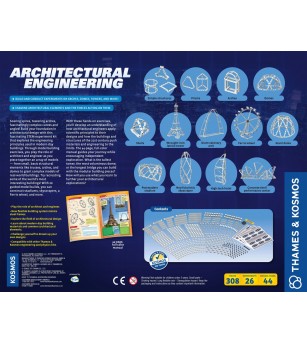 Kit STEM Inginerie arhitecturala - Jocuri construcție Kit STEM Inginerie arhitecturala - Jocuri construcție