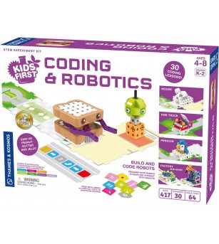 Kit STEM Primii pasi Principii de codare si roboti - Jocuri STEM