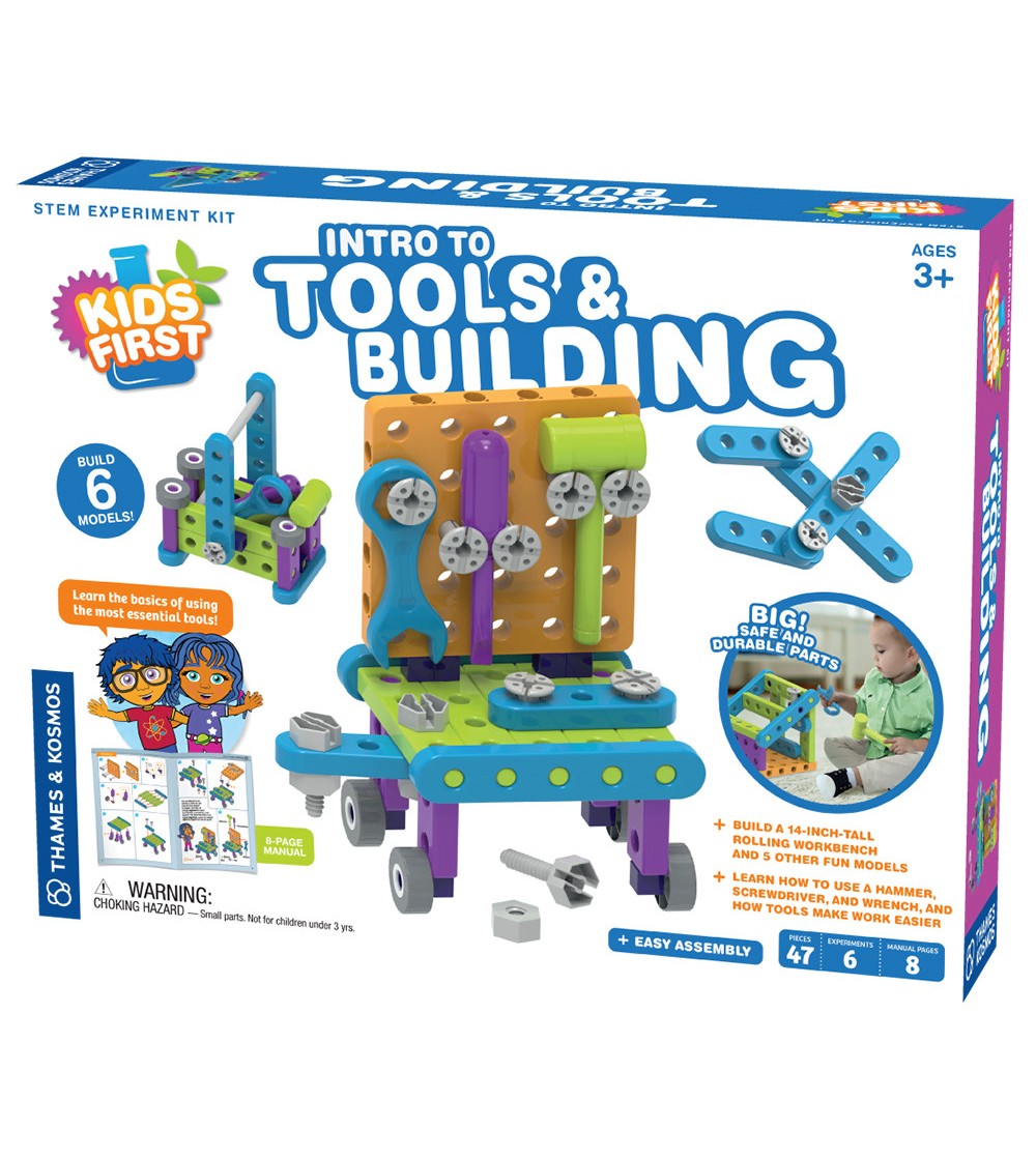 Kit STEM Primii pasi Unelte si constructii - Jocuri construcție Kit STEM Primii pasi Unelte si constructii - Jocuri construcție