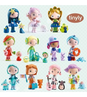 Printesa navigatoare, Marinette si Scouic - Figurine