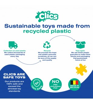 Set Clics de construit 15 in 1 - Jocuri construcție