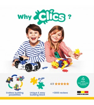 Set Clics de construit 15 in 1 - Jocuri construcție