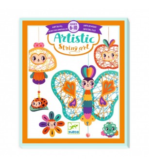 Set creativ de cusut Gradina, Djeco - Art and crafts