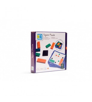 Joc de logica Square Puzzle, BS Toys - Jocuri logică Joc de logica Square Puzzle, BS Toys - Jocuri logică