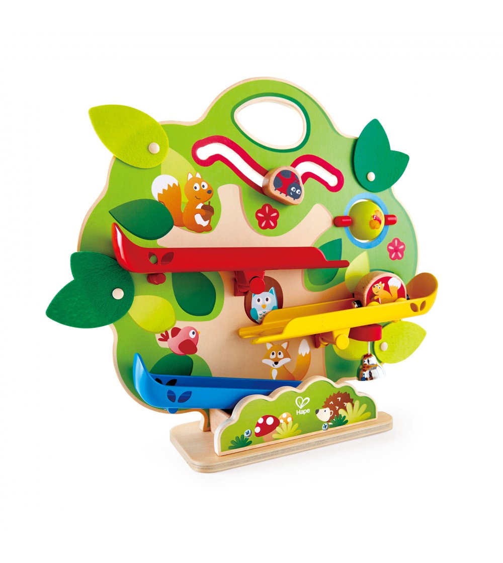 Jucarie din lemn - Cursa pentru veverite - Jucării de lemn si Montessori