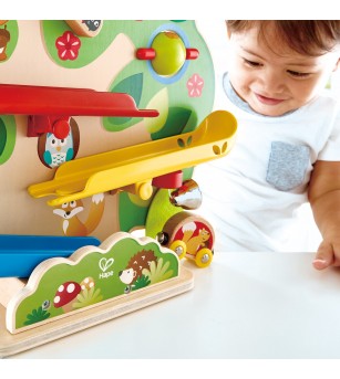 Jucarie din lemn - Cursa pentru veverite - Jucării de lemn si Montessori