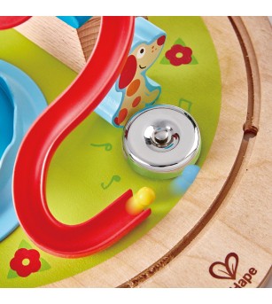 Jucarie din lemn - Labirint magnetic 3D - Jucării de lemn si Montessori