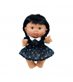 Papusa Nines D’Onil cu miros de vanilie - Wednesday (26 cm) - Papusi