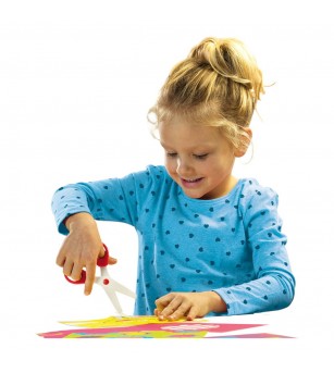 Set creativ - Invat sa folosesc foarfeca set mare - Lucru manual pentru copii